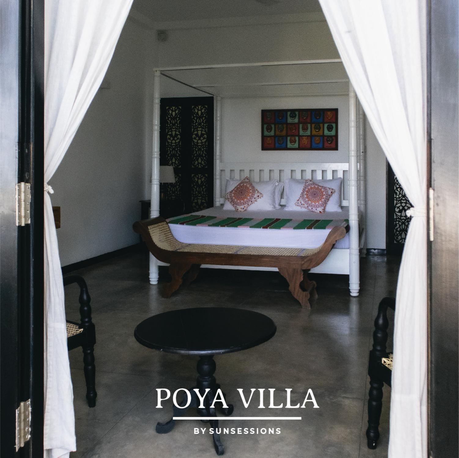 Poya Villa Ahangama Eksteriør billede
