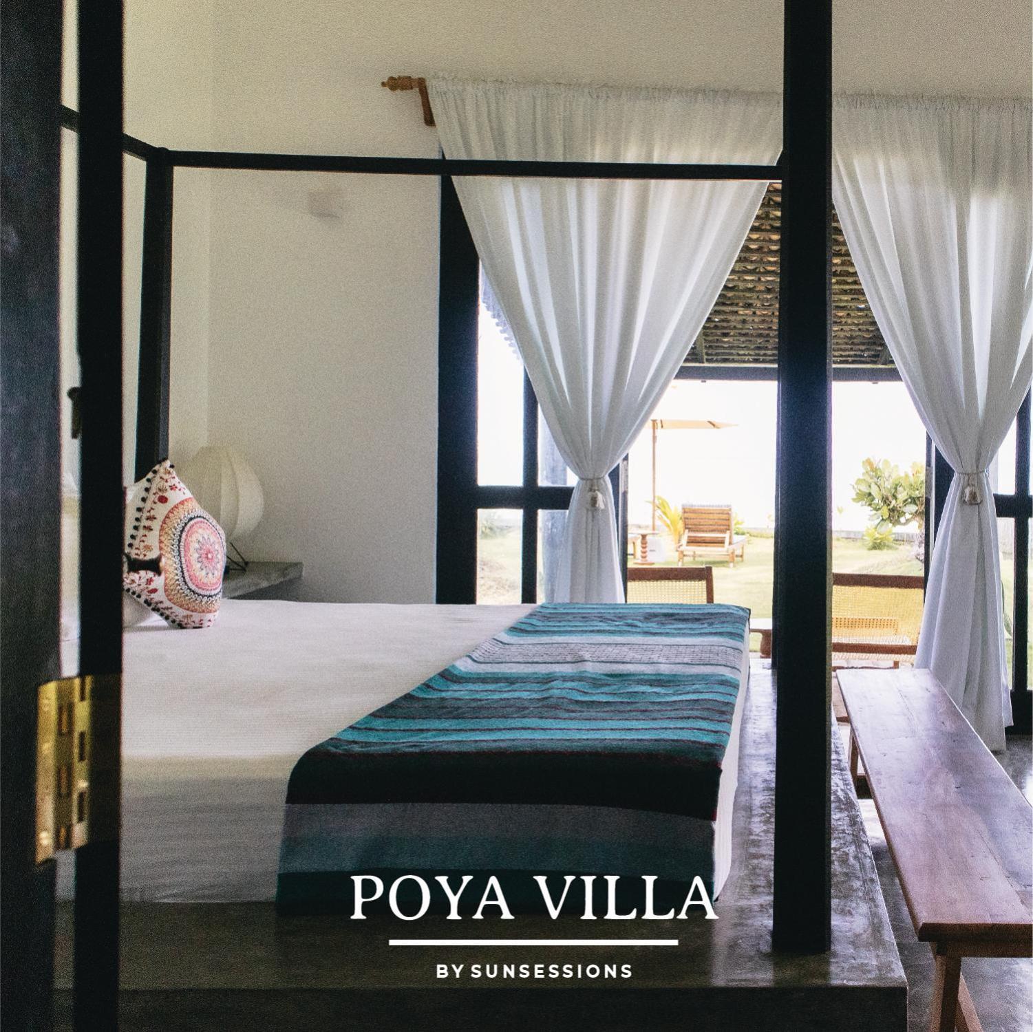 Poya Villa Ahangama Eksteriør billede